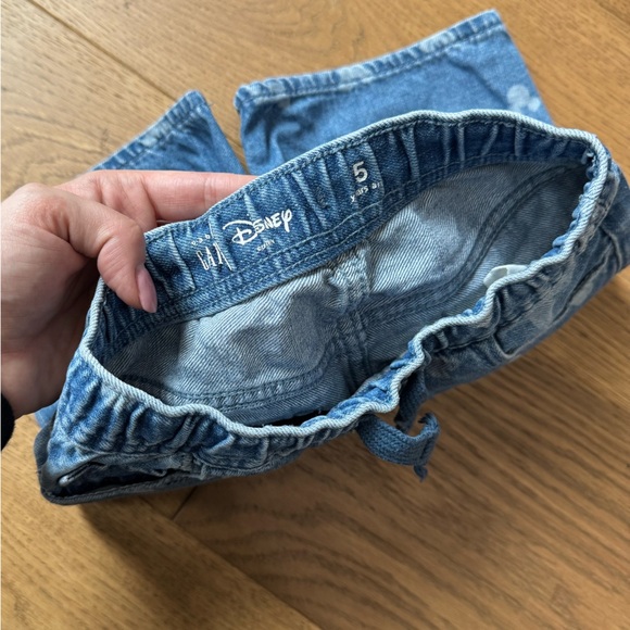 GAP Boys 5T Disney Mickey Mouse Pull-On Denim Shorts - EUC+ - Picture 3 of 4